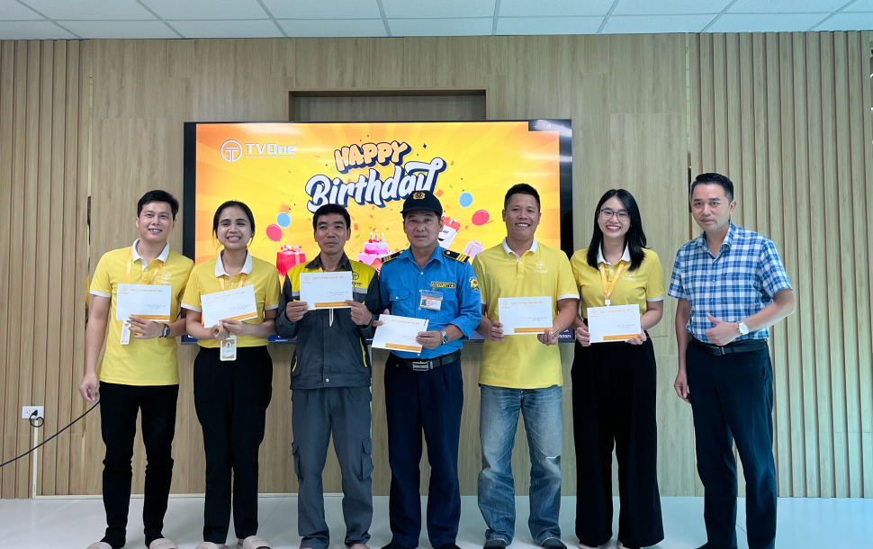 CHÚC MỪNG SINH NHẬT CBNV TVONE VIỆT NAM – QUÝ III/2025